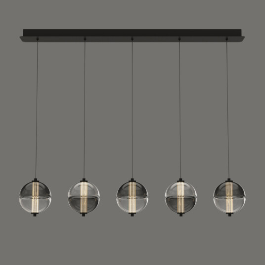 Фото Подвесной светильник MD24022079-5B black/smoky