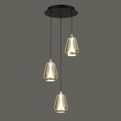 Фото Подвесной светильник MD24001011-3A brass/champagne