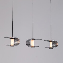 Фото Подвесной светильник MD24020901-3B black/smoky