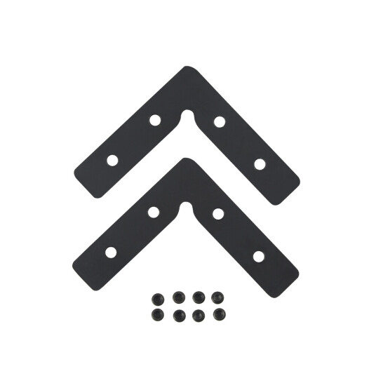 Фото Комплект соединителей верхних для встраиваемого магнитного трека в натяжной ПВХ потолок 2 шт. Crystal Lux CLT 0.223 07