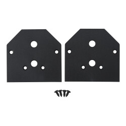 Фото Заглушка для встраиваемого магнитного трека в натяжной ПВХ потолок, в комплекте 2 шт Crystal Lux CLT 0.234 06 BL