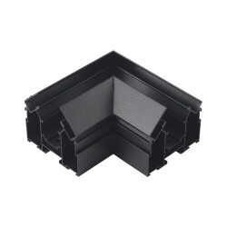 Фото Угол соединительный для встраиваемого магнитного трека в натяжной ПВХ потолок Crystal Lux CLT 0.234 01 BL