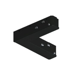 Фото A744406 коннектор угловой токопроводящий для шинопровода (трека) OPTIMA, черный