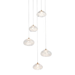 Фото Подвесной светильник P98065-5 antique brass