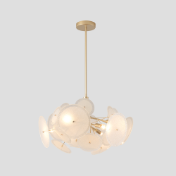 Фото Люстра Crystal Lux DANDELION SP6 GOLD