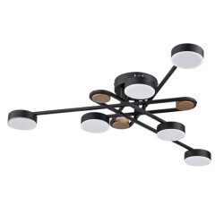 Фото A2455PL-6BK СВЕТИЛЬНИК ПОТОЛОЧНЫЙ