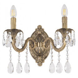 Фото Бра с хрустальными подвесками AL7901B10/2/175 A FP Bohemia Ivele Crystal