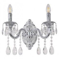 Фото Бра с хрустальными подвесками AL7901B10/2/175 A NW Bohemia Ivele Crystal