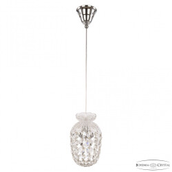 Фото Подвесной светильник с хрусталём 14771P/13 Ni Bohemia Ivele Crystal