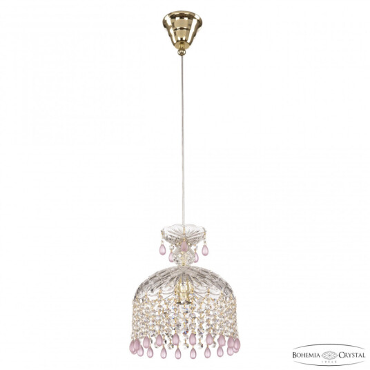 Фото Подвесной светильник с хрусталём 14781P/22 G V7010 Bohemia Ivele Crystal