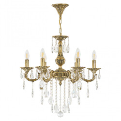 Фото Люстра с хрустальными подвесками AL78101/6/175 B GB Bohemia Ivele Crystal