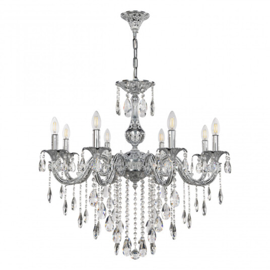 Фото Люстра с хрустальными подвесками AL79101/8/250 B NW Bohemia Ivele Crystal