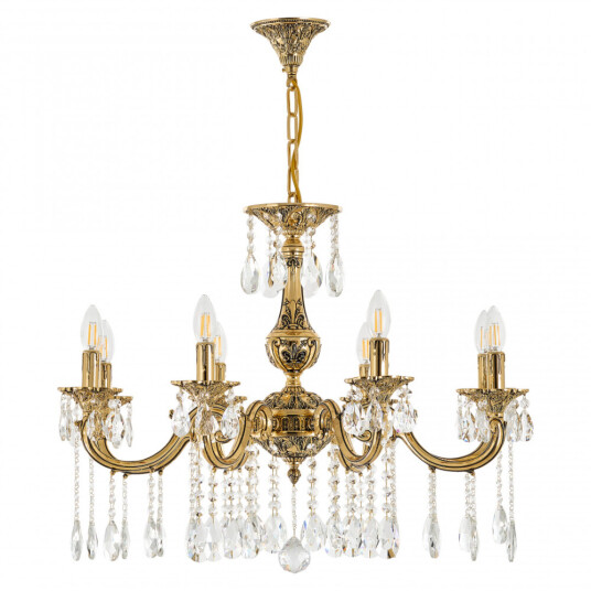 Фото Люстра с хрустальными подвесками AL78101/8/250 A GB Bohemia Ivele Crystal