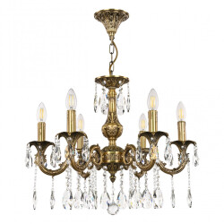 Фото Люстра с хрустальными подвесками AL79101/6/175 A FP Bohemia Ivele Crystal