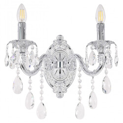 Фото Бра с хрустальными подвесками AL7901B10/2/175 B NW Bohemia Ivele Crystal