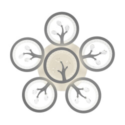 Фото Потолочный светильник Freya FR10017CL-L92W