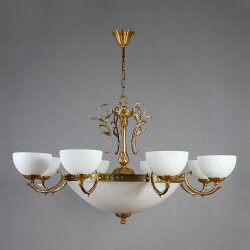 Фото 02140/8 AB Люстра