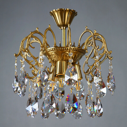 Фото 8888/3 PL AB Tear Drop Потолочный светильник