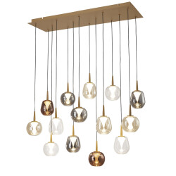 Фото 8936+14PL Люстра подвесная ANDROMEDA