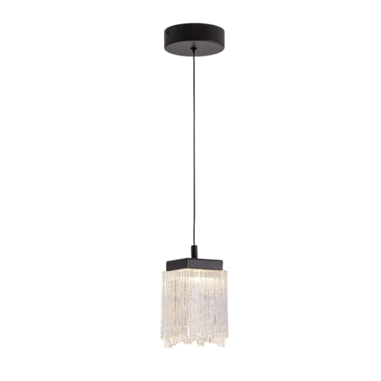 Фото Подвесной светильник MD25020403-1A1 Matt black, LED/6.4W, 3000K dimmable