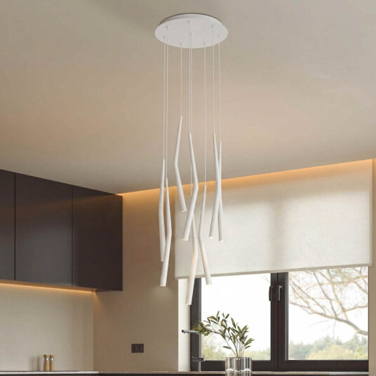 Фото 9366+9235 (8L) Подвесная люстра BOOMERANG