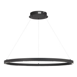 Фото SL6238.443.01 Светильник подвесной ST-Luce черный/черный LED 1*43W 4000K ПАРИЛЛА