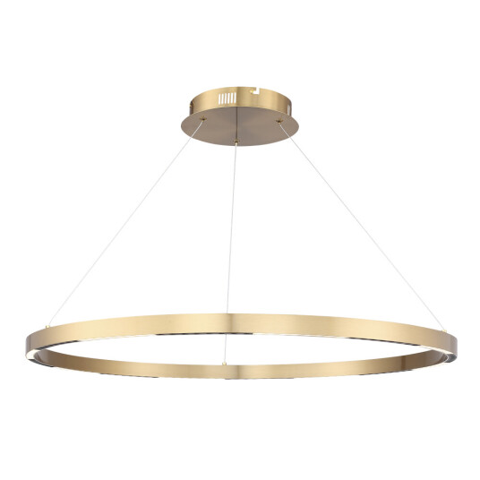 Фото SL6238.343.01 Светильник подвесной ST-Luce латунь/латунь LED 1*43W 4000K ПАРИЛЛА