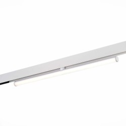 Фото ST803.546.10 Магнитный трековый светильник Белый LED 1*10W 4000K 1 200Lm Ra>90 120° IP20 L604xW28xH8 SKYLINE 48