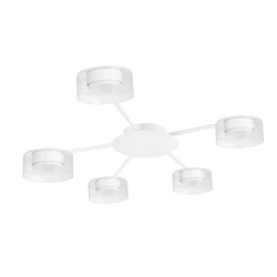 Фото Потолочная люстра Arte Lamp ALIUS A8042PL-5WH