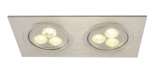 Фото Точечный встраиваемый светильник Arte Lamp DOWNLIGHTS LED A5902PL-2SS
