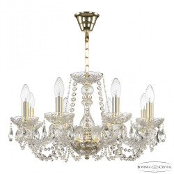 Фото Люстра хрустальная 119/8/200 G Bohemia Ivele Crystal (Богемия Ивеле Кристалл)