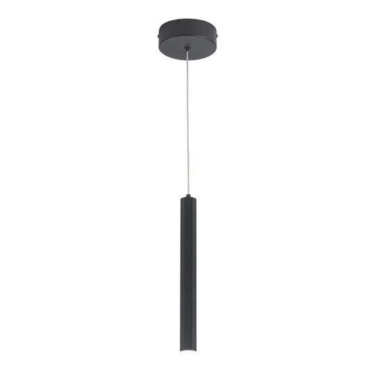 Фото ST614.403.06 Светильник подвесной ST-Luce Черный/Черный LED 1*6W 4000K Подвесные светильники