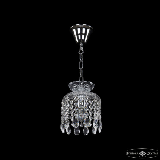 Фото Подвесной светильник с хрусталём 14781/15 Ni Bohemia Ivele Crystal (Богемия Ивеле Кристалл)