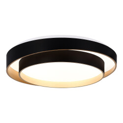Фото SLE6009-402-01 Светильник потолочный Черный/Белый LED 1*50W 3000K/4000K/6000K CROSBY