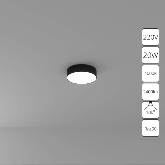 Фото Потолочный светильник Arte Lamp FADO A6620PL-1BK