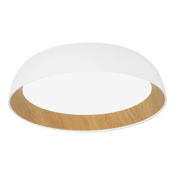 Фото SLE1812-502-01 Светильник потолочный Белый, Древесный/белая LED 1*36W 4000K MUSE