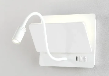 Фото Бра Crystal Lux DUO AP9W LED WH